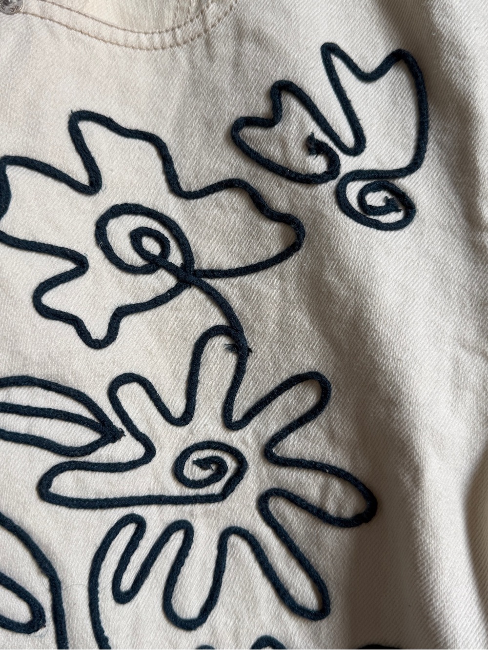 We The Free Good Luck Soutache Barrel Jeans - Picture 3 of 8